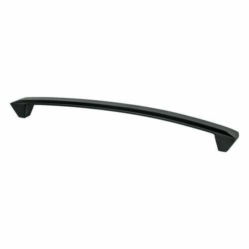Berenson 4211-1055-P Laura Matte Black 224mm Pull