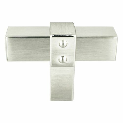 Berenson 5078-4BPN-P Rivet Rebel Brushed Nickel Knob 23/32