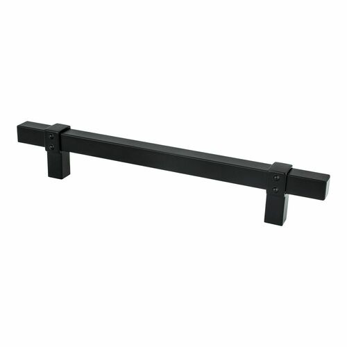 Berenson 5093-4055-P Rivet Rebel 160mm Matte Black Pull