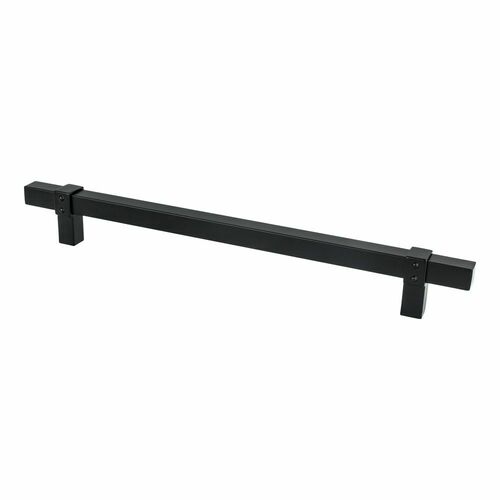 Berenson 5094-4055-P Rivet Rebel 224mm Matte Black Pull