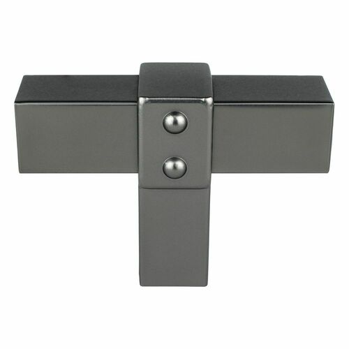 Berenson 5096-4SLT-P Rivet Rebel Slate Knob 23/32