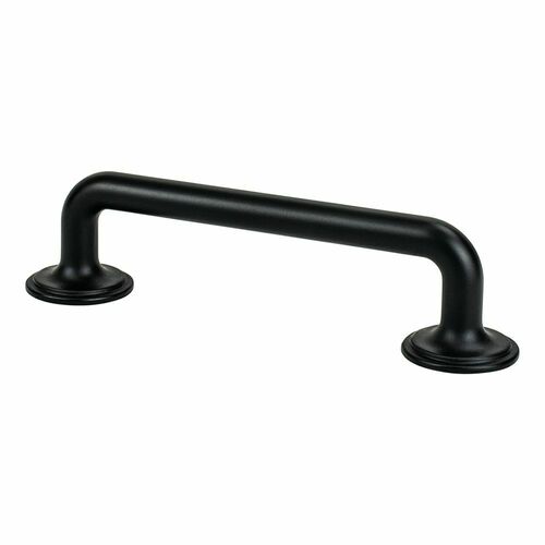 Berenson 8309-1055-P 96mm Folklore Matte Black Pull