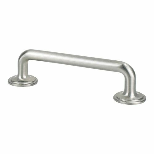 Berenson 8315-1BPN-P 96mm Folklore Brushed Nickel Pull
