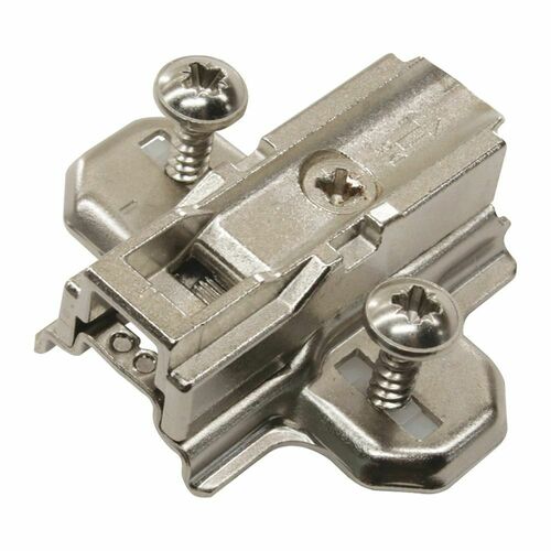 Hettich 9235822 11mm Plate with Euro Screws for Sensys Installation