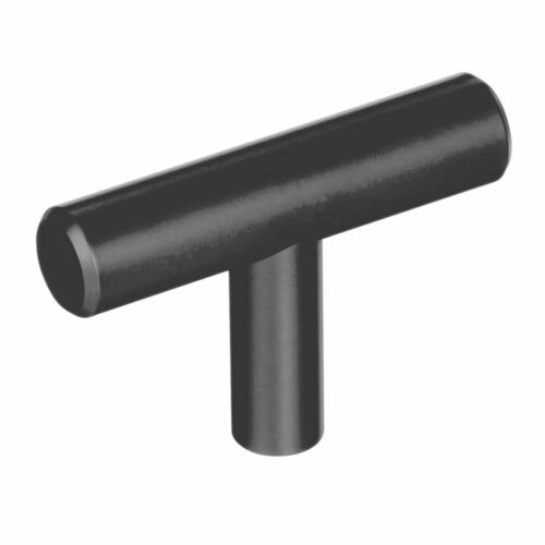 Amerock BP19009MB 50mm Matte Black Bar Pull Knob