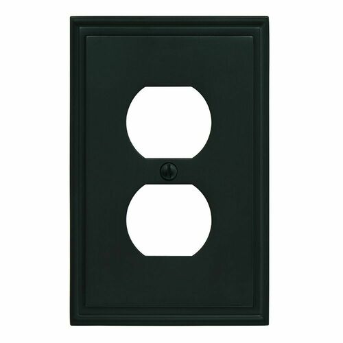 Amerock BP36522BBR Mulholland Black Bronze Double Plug