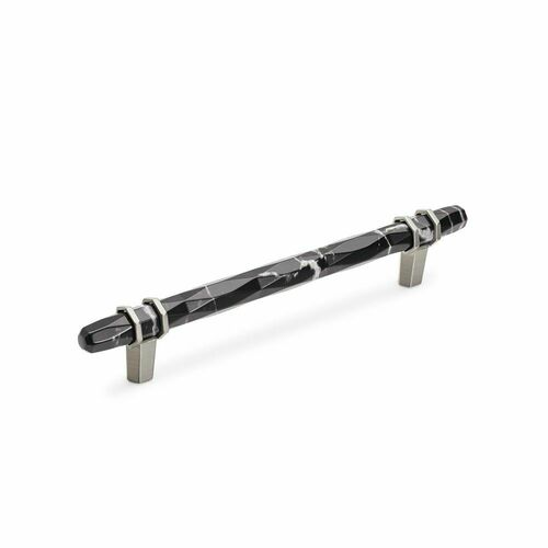 Amerock BP36650MBKG10 Carrione M Black Satin Pull, 160mm