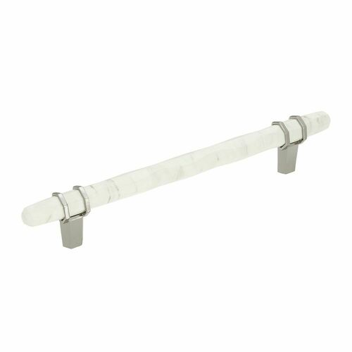 Amerock BP36650MWPN Carrione 160mm Polished Nickel Pull