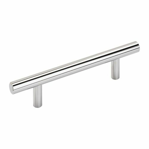 Amerock BP4051626 96mm Polished Chrome Bar Pull