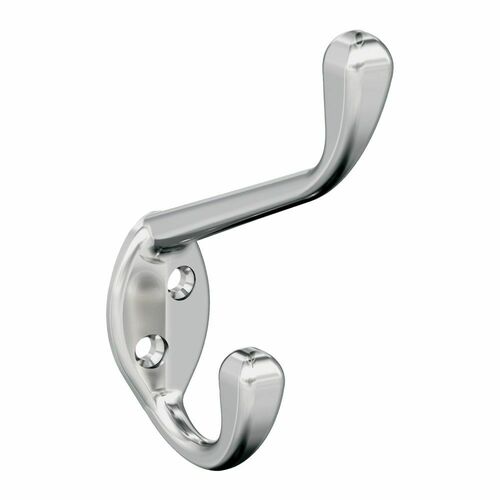 Amerock H5545126 Double Hook - Noble Polished Chrome