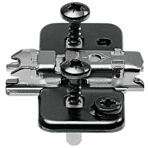 Blum 08079515 Steel Plate Vert-Cam Adjustable Inserta 0mm
