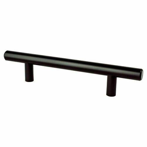 Berenson 0831-2055-P Tempo 96mm Black Cabinet Pull