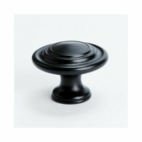 Berenson 0935-155-P AdvPlus4 Matte Black Knob 1-5/16