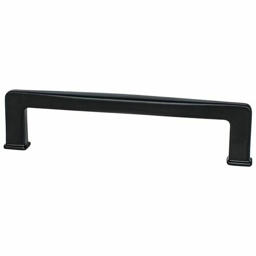 Berenson 1251-1055-P Matte Black 128mm Subtle Surge Pull