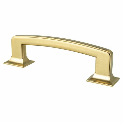 Berenson 2152-1MDB-P 96mm Modern Brushed Gold Pull - Herthstne