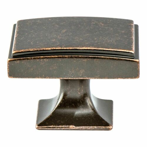 Berenson 4085-1WVB-P Hearthstone Weathered Bronze Knob 1-9/16