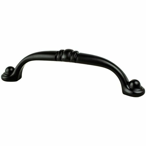 Berenson 9195-1055-P 96mm Traditional Advantage Pull - Matte Black