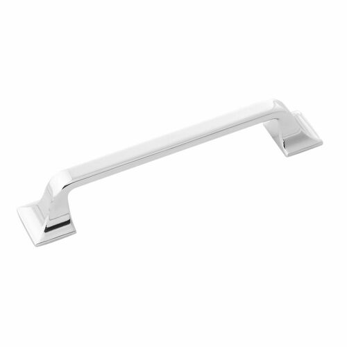 Belwith H076702-CH 128mm Chrome Pull Handle - Forge Series