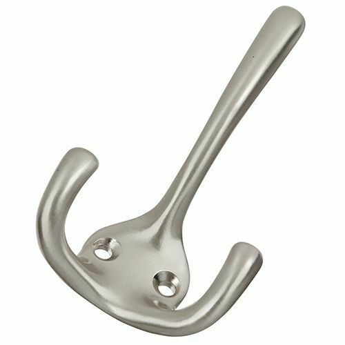 Belwith P25026-SN Satin Nickel Double Utility Hook 5/8