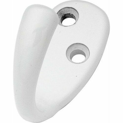 Belwith P27100-W Single Utility Hook - White