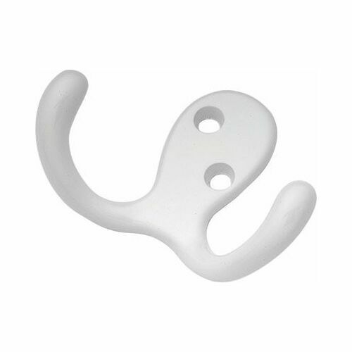 Belwith P27115-W Double Utility Hook - White