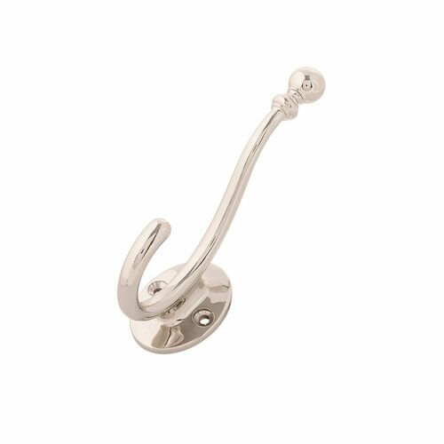 Belwith Keeler H077194-14 Polished Nickel Hook, 5-1/4