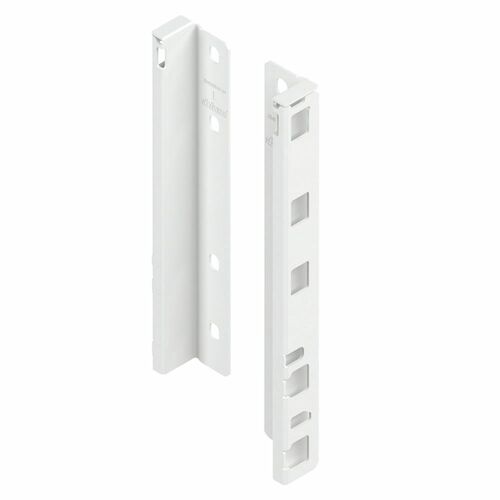 Blum 01243657 Merivobox E Back Fixing Bracket Set - Silk White
