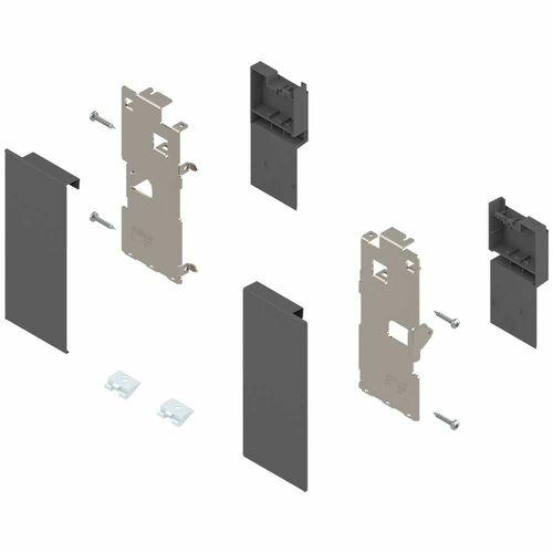 Blum 08025038 LegraBox Front Fixing Bracket - Gray