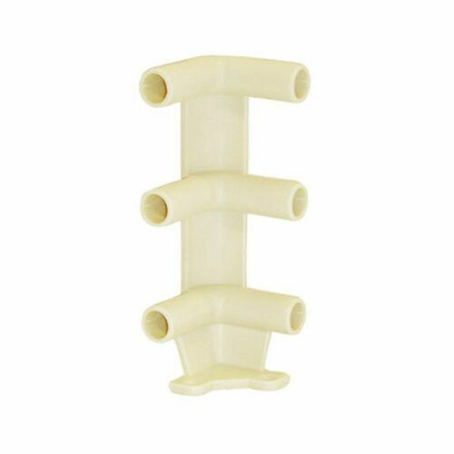 Blum 07822976 Triple Corner Post - White
