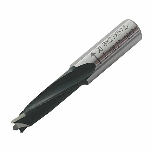 CMT 310.080.11 8mm RH Carbide Bit with Adjustable Shank - Black