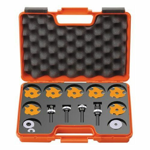 CMT 823.001.11 SlotCutter 7-Bit Set, 1/2