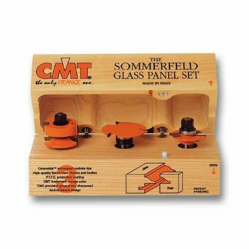 CMT 855.803.11 Glass Panel 3-Piece Set with 1/2