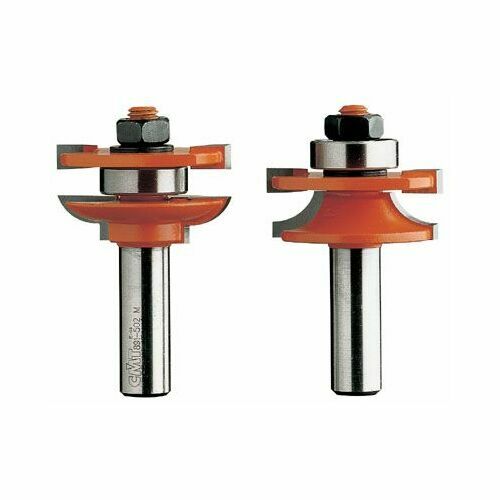 CMT 891.501.11 Rail Stile Router Bit Set - Profile A