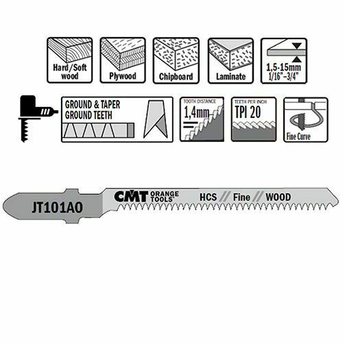 CMT JT101AO-5 Jigsaw Blade 3