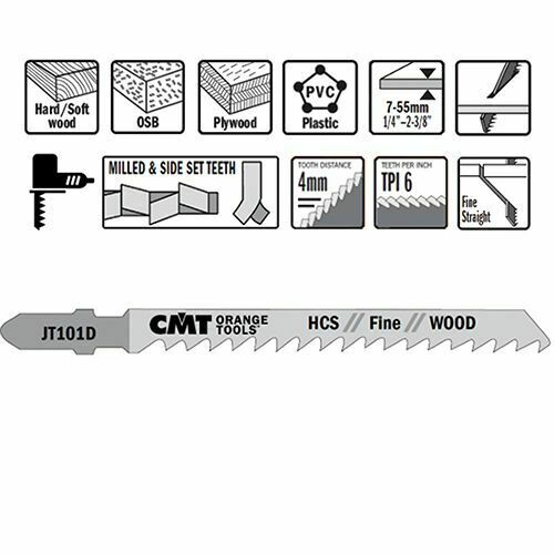 CMT JT101D-5 Jigsaw Blade 4
