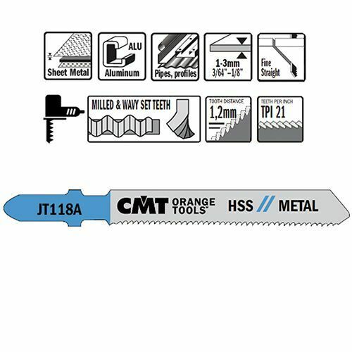 CMT JT118A-5 Jigsaw Blade 3