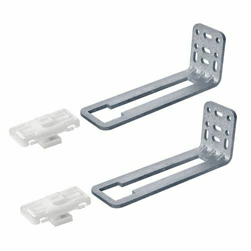 Hettich 9055093 Adjustable Metal Rear Bracket for Quadro Systems