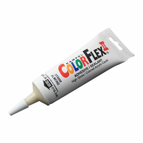 Kampel CF9008 ColorFlex II 4oz Almond Squeeze Tube
