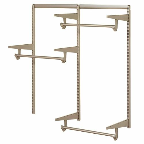 Knape & Vogt 0300-KITA-4CN 4ft Closet Hardware Kit