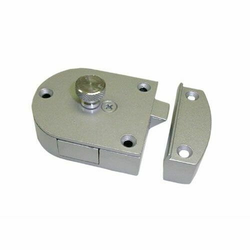 Knape & Vogt 0989 ALU Secret Gate Latch - Left or Right Hand Aluminum