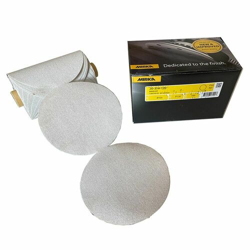 Mirka 20-314-080 5XNH PSA D-Wt Paper 80G, 100 Sheets/Roll, Blue