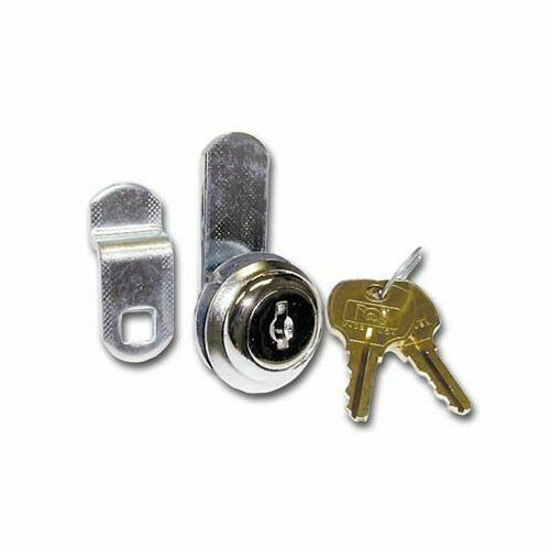 National Lock C8052-C415A-14A DiscTumbler Cam Lock F-15/64 Matte Nickel