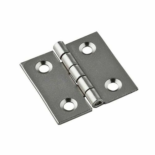 National N211-013 Satin Nickel 1x1 Steel Hinge - 4 Pack
