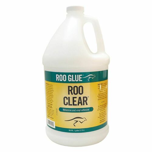 Roo Glue 1GL4 RooClear 1Gal Melamine Adhesive