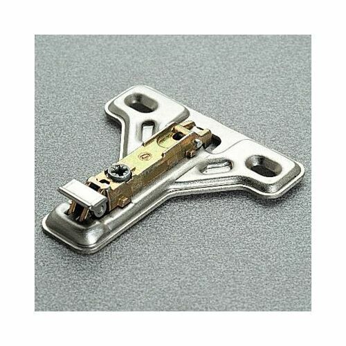 Salice BAU3L49 4mm FF Plate 1-Cam DieCast Screw-On
