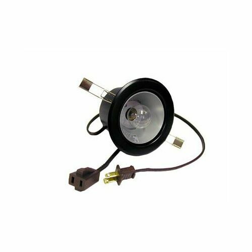 Specialty Lighting FA40-3-BK-SC Can Clip 40W Frosted Black - No Switch