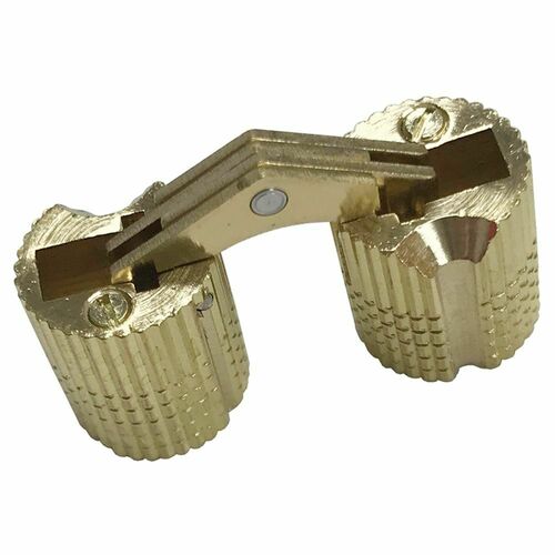 S Parker BH144PB 14mm Brass Cylinder Hinge