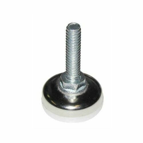 U.S. Futaba 71341 05 065 1/4-20x1-9/16in Chrome/White Base Leg Leveler