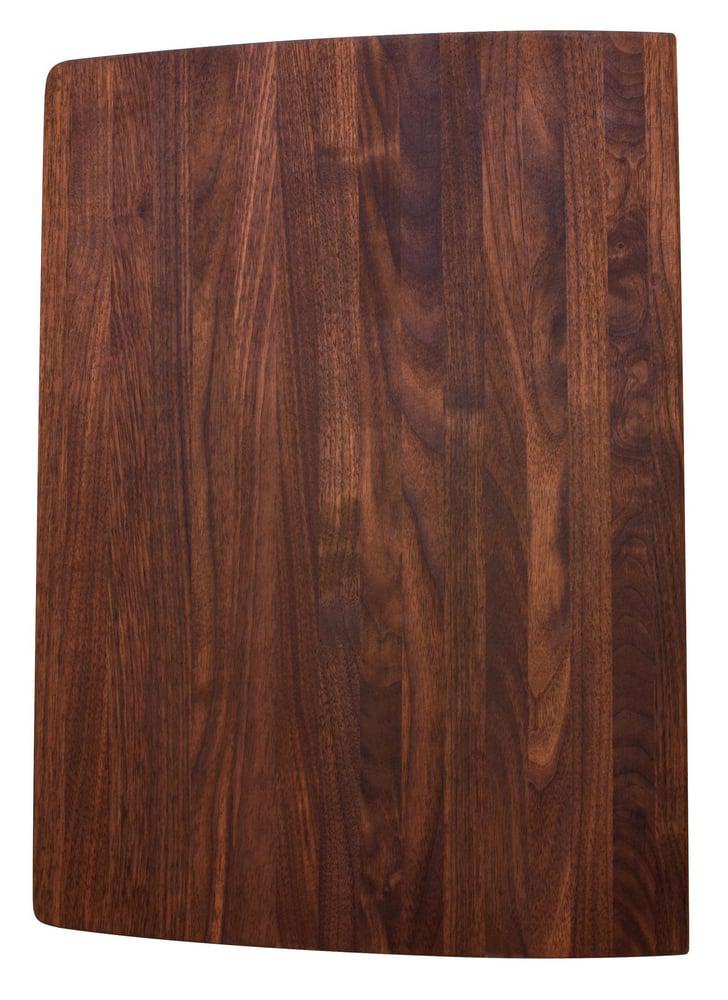 Blanco 222591 Wood Cutting Board Fits Performa Silgranit II Super Single Bowl Walnut