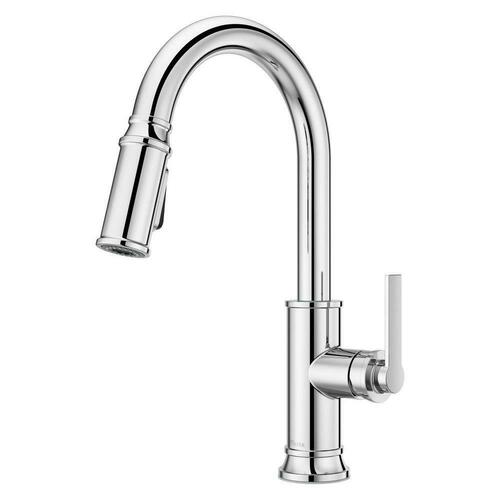 Pfister GT529-COLC Polished Chrome Single Handle Pull Down Kitchen Faucet